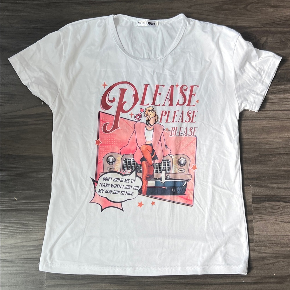 Sabrina Carpenter Please Please Please Graphic Tee